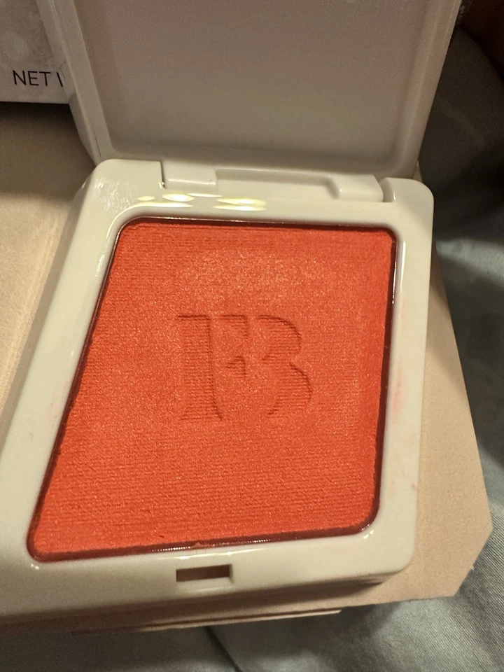 New Fenty Beauty Fenty Cheeks Suede Powder Blush Shade 03 Lolly Poppy 0.14oz 4g - Image 2 of 4
