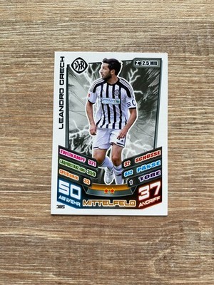 Match Attax 13/14 - 385 - Leandro Grech - Zweite Bundesliga