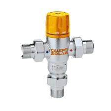 MISCELATORE TERMOSTATICO REGOLABILE PER IMPIANTI SOLARI CALEFFI SOLAR, 30-65 °C