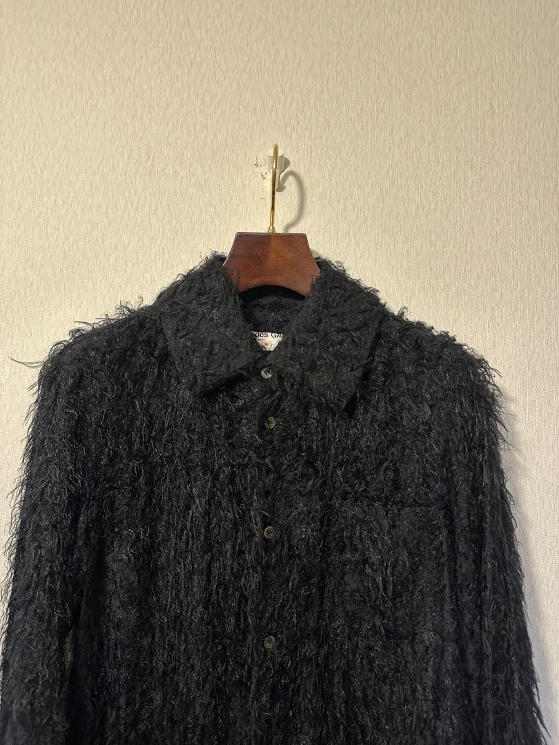 Comme des Garçons 2022 Shaggy L/S Shirt USED COMME DES GARCONS 2022 SHAGGY L/S SHIRT GOOD M-99BC | eBay