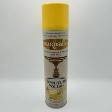 Vintage Guardsman Furniture Polish Lemon Scent 12.5 oz New