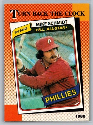 #39 Mike Schmidt 1982 Topps Kmart 20th Anniversary AL & NL MVP's Phillies