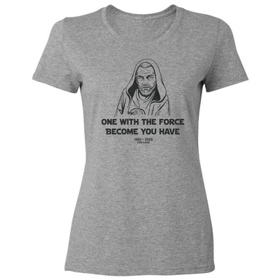 One With The Force Become You Have Kane RIP Memorial Ladies' Crewneck T-Shirt