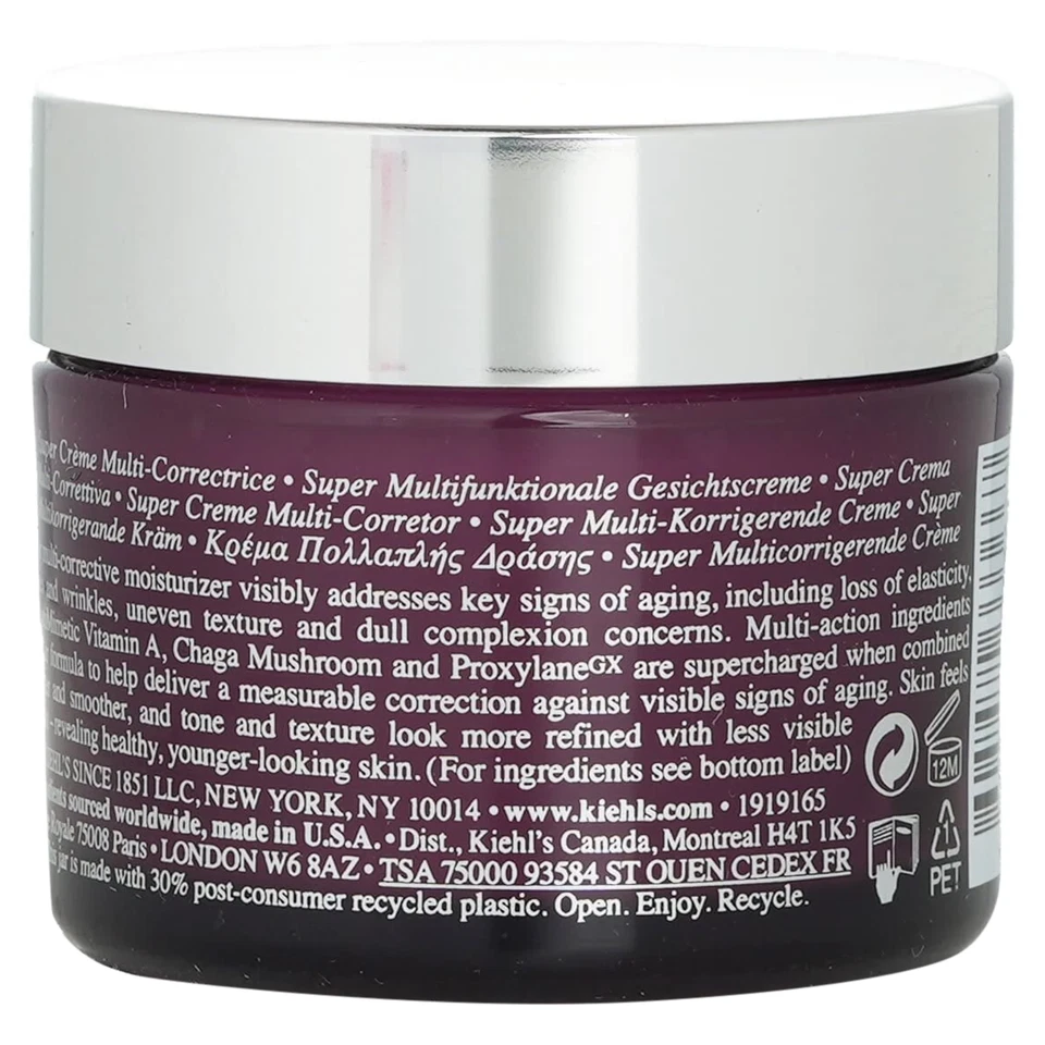 Crema facial y cuello antienvejecimiento súper multicorrectora Kiehl's 2 piezas 1,7 fl oz Foto 4 de 4