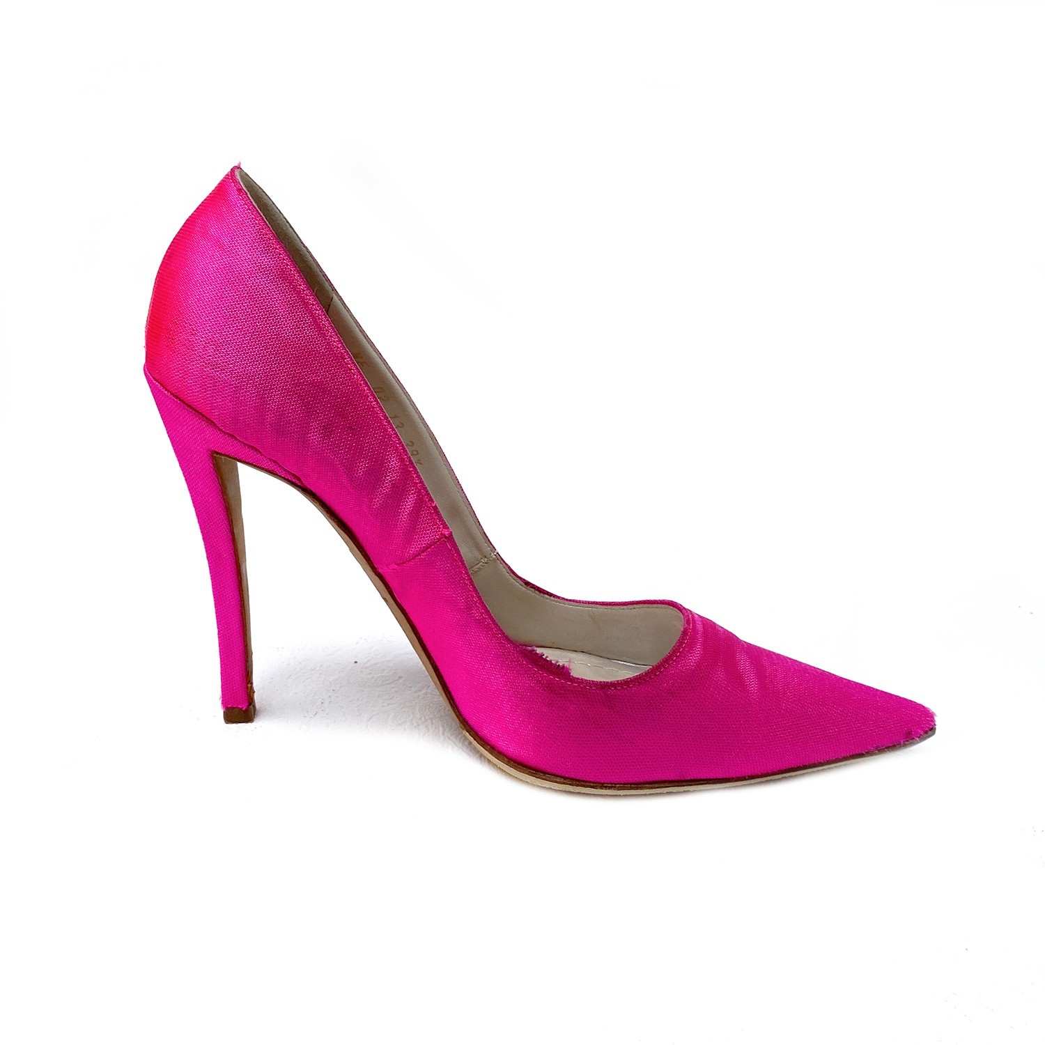 Christian Dior by Raf Simons Neon Pink Cloth Pumps Size US: 9,5 / EUR: 39,5 thumbnail 11