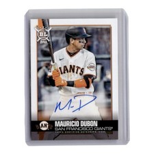 Mauricio Dubon San Francisco Giants 2021 Big League Topps Auto