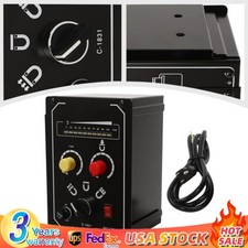 AC 110V 5A Electromagnetic Chucks Controller Adjustable Magnetic Force 0-100V.