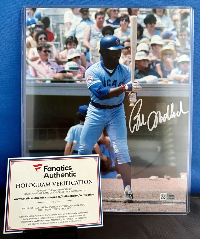 BILL MADLOCK AUTOGRAPHED 8x10 PHOTO W/COA 🔥⚾️🔥