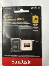 SanDisk 128GB Micro SD SDXC MicroSD TF Class 10 128 GB Extreme PRO 200MB/s