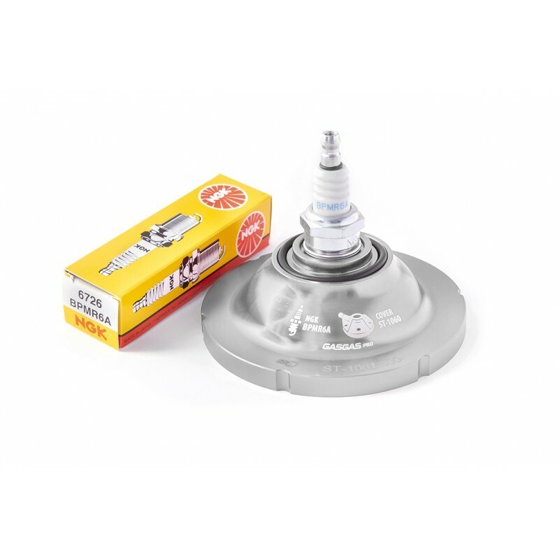Insert de culasse S3 standard compression argent gaz TXT 280 moto trial 2T