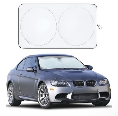 EcoNour Car Windshield Sunshade, Blocks 99% Heat & Keeps Interior Cool - MEDIUM