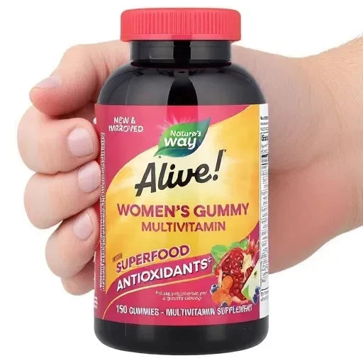 Nature's Way, Alive! Women's Gummy Multivitamin, Mixed Berry, 150 Gummies