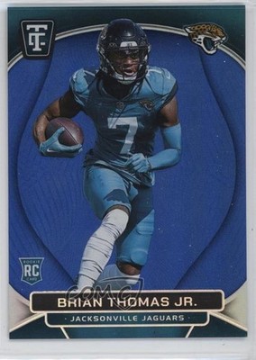 2024 Totally Certified Rookies Mirror Platinum Blue 34/149 Brian Thomas Jr 13ql