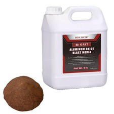 Aluminum Oxide 8 Lbs 80 Grit Medium To Fine Sand Blasting Abrasive Media For ...