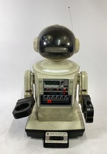 Radio Shack Robie Sr Robot W/ Cassette Tape No Remote - Untested - Parts/Repairs