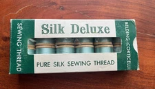Belding Corticelli Silk Deluxe Thread Box Starlet Blue 6113 Fly Tying 12 Spools