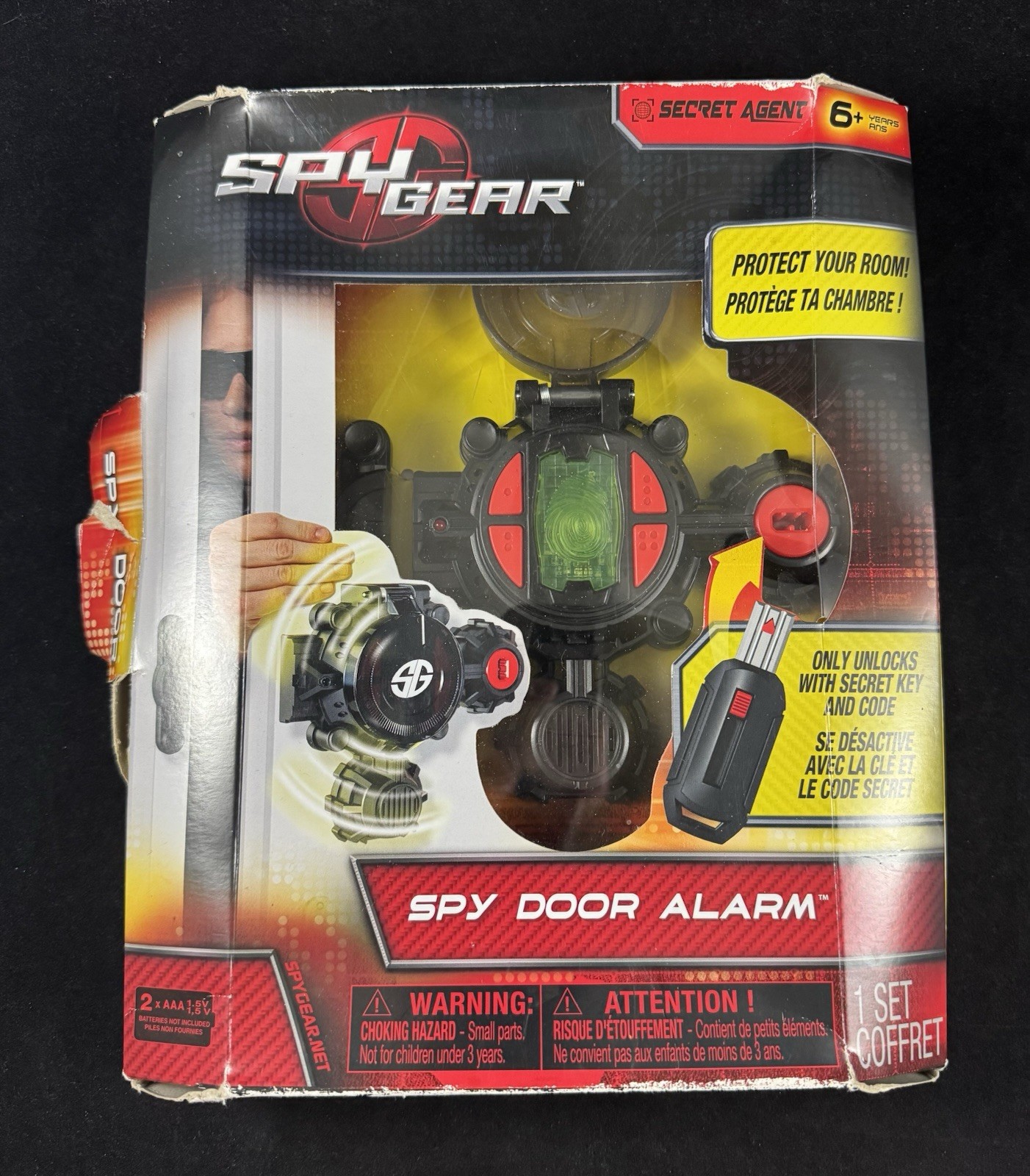 Spy Gear Spy Door Alarm Secret Agent Spin Master Toy