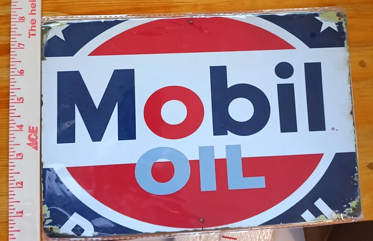 vintage mobil gas signs products for sale | eBay