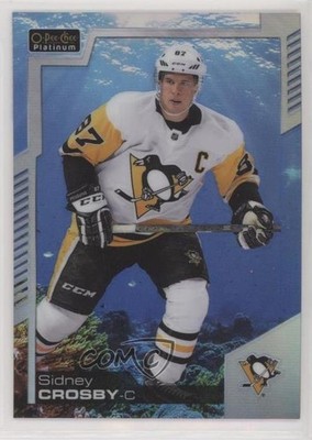 2020-21 O-Pee-Chee Platinum Aquamarine 107/499 Sidney Crosby #149 hj3