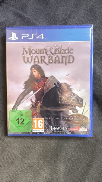 MOUNT AND BLADE WARBAND - PS4 PAL DEUTSCH - SEALED/VERSIEGELT