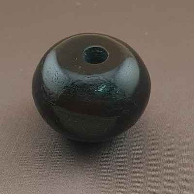 Sulaimani Agate Tire Shape Amulet Natural Stone 21.8x15.5mm