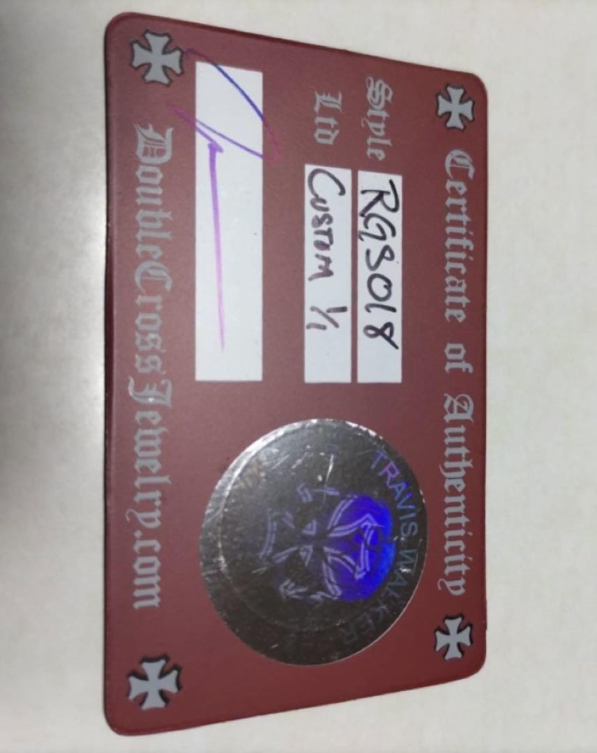 Travis Walker Chomp Skull Ring #1018 - image 9