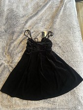Black velvet dress, Light Before Dark (Urban Outfitters), XS, RRP44 new w tags