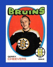 1971-72 Topps Set-Break # 54 Gerry Cheevers EX-EXMINT *GMCARDS*