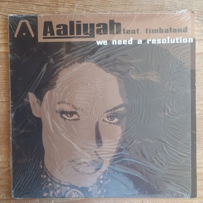 Aaliyah    We Need A Resolution 12'' US-2001 1st PRESS VG++/VG++
