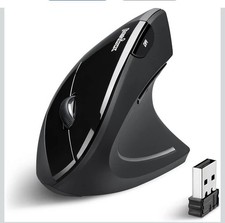Perixx PERIMICE-713 Wireless Ergonomic Vertical Mouse - 1000/1500/2000 DPI - Rig