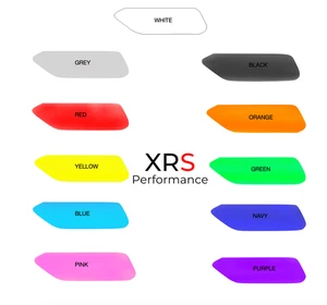 FORD FIESTA MK8 ST ST-LINE FOGLIGHT GUARD COVERS TRANSPARENT - DIFFERENT COLOURS