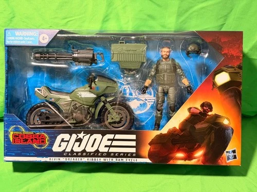 RAM Cycle & Breaker G.I. Joe Classified Cobra Island Figure # 29 Hasbro New