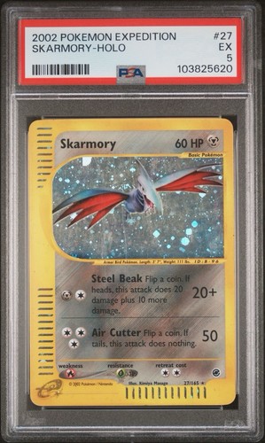 Skarmory graded PSA 5 for sale on eBay