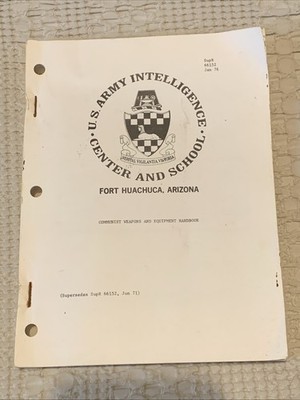 Jan 76 US Army Intelligence Center & School Communist Weapons Equipment Handbook
