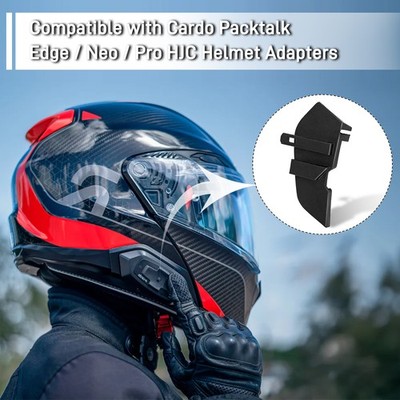HJC-Helmadapterhalterung Für Cardo Packtalk Edge / Neo / Pro / Custom