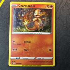 Charmander SWSH092 SWSH: Spada e Scudo Stella Nera Carte Promo Holo Pokemon