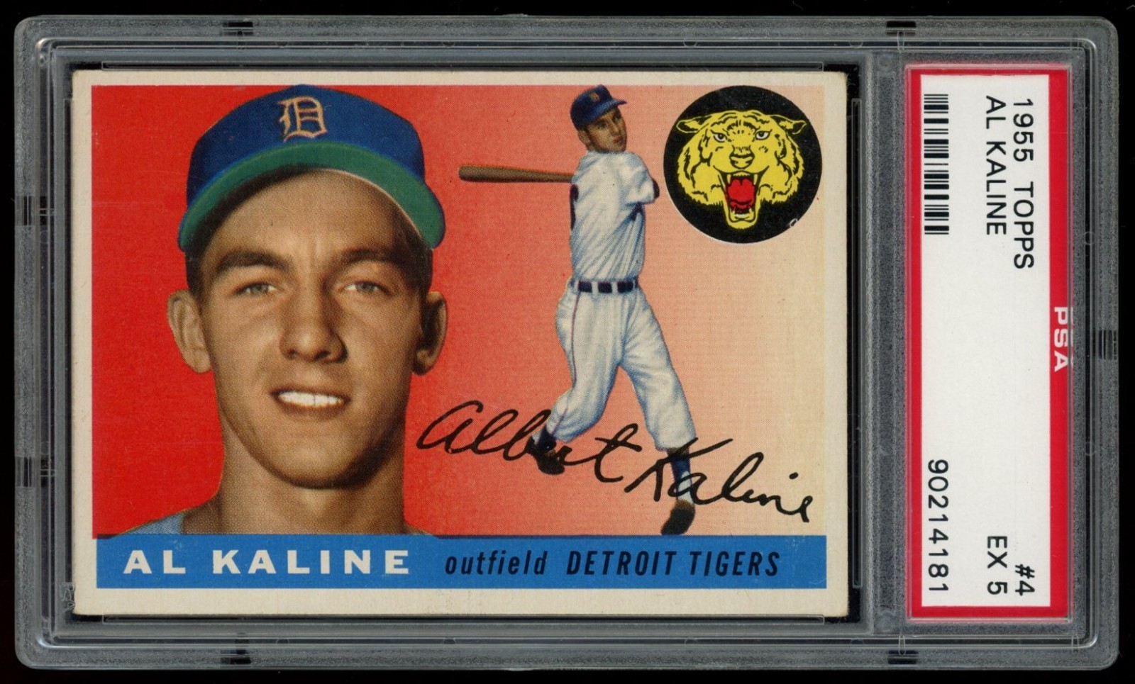 1955 Topps - Al Kaline #4 PSA 5