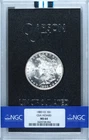 1883 CC  S$1  GSA HOARD MS 64 MORGAN SILVER DOLLAR COIN. NGC CERT: 3420738-004