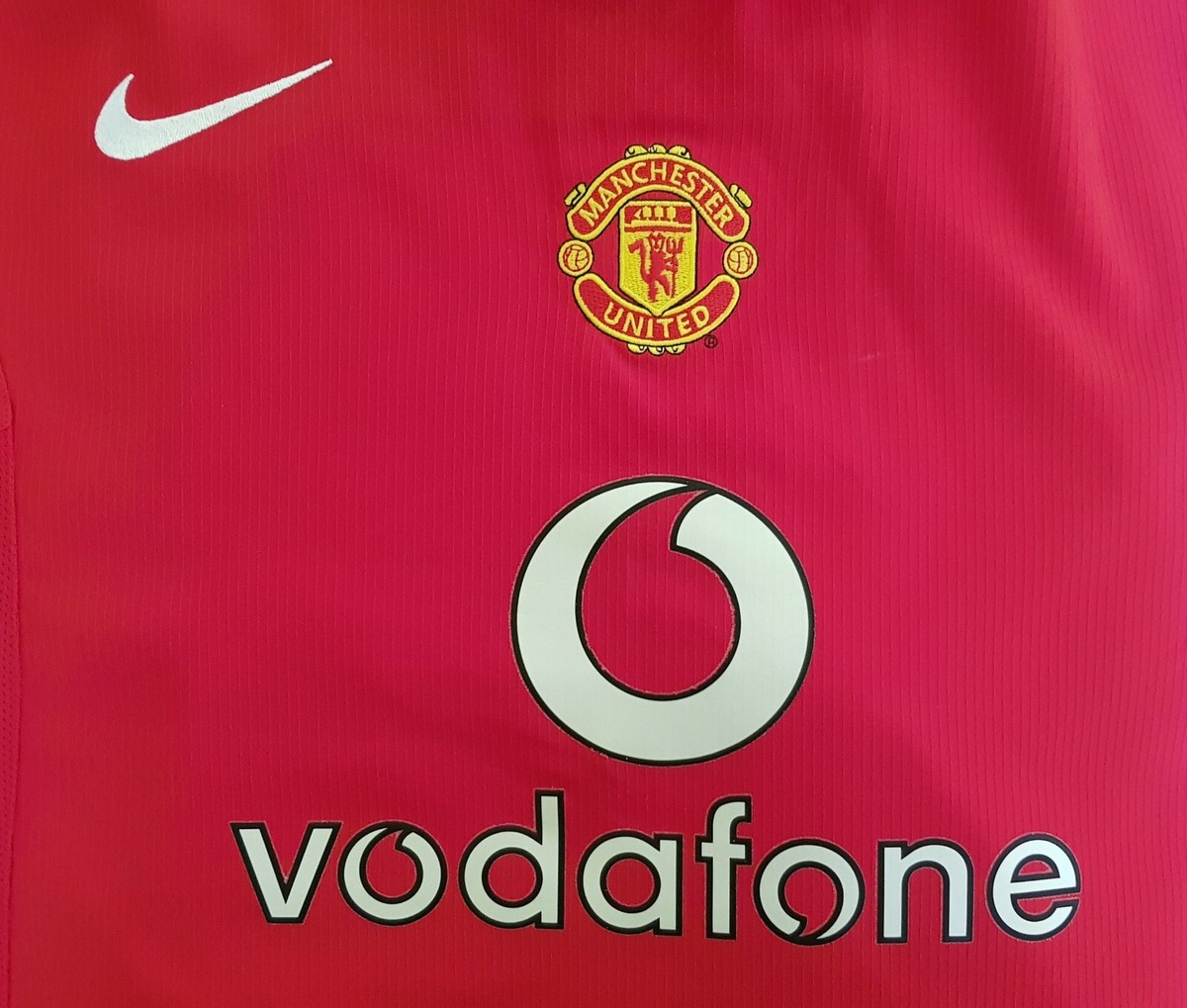 Manchester United 2004 - 2006 Home football Nike shirt #14