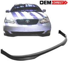 Fits 05-06 Toyota Corolla Type R Unpainted Front Bumper Lip Spoiler Splitter PP