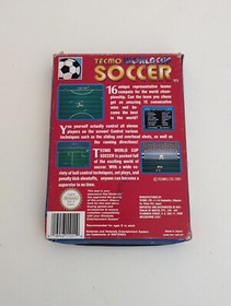 Boxed Genuine Nintendo Entertainment System NES Tecmo World Cup Soccer PAL