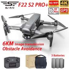 SJRC F22 S2 PRO+ Drone GPS EIS 4K HD Fotocamera Evitare Ostacoli Quadricottero 6KM
