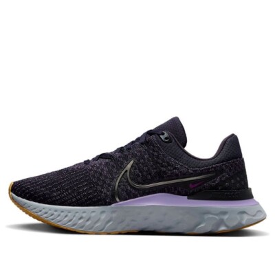 NIKE REACT INFINITY RUN FK 3 CAVE PURPLE RUNNING SHOES MENS SIZE US8-13 RRP $230