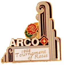 Rose Parade 1998 ARCO Gas Stations 109th Tournament Of Roses Lapel Pin