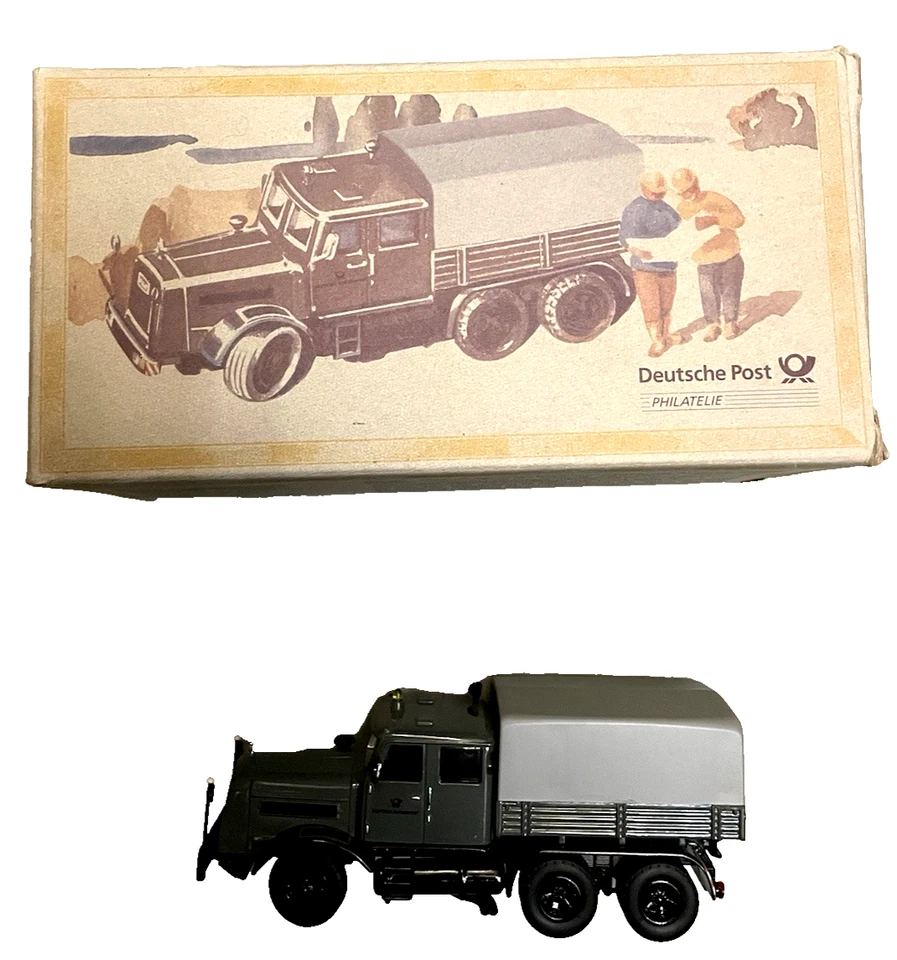 40er 50er Style 1:50 NZG 006386 Kaelble Pesanti Autocarro Post Edizione 5508 - Immagine 2 di 4
