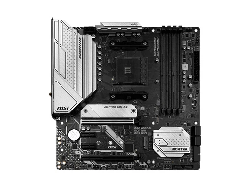 MSI MAG B550M MORTAR MAX WIFI MATX MB AM4 ddr4 4400(OC) For AMD RYZEN 5800X3D