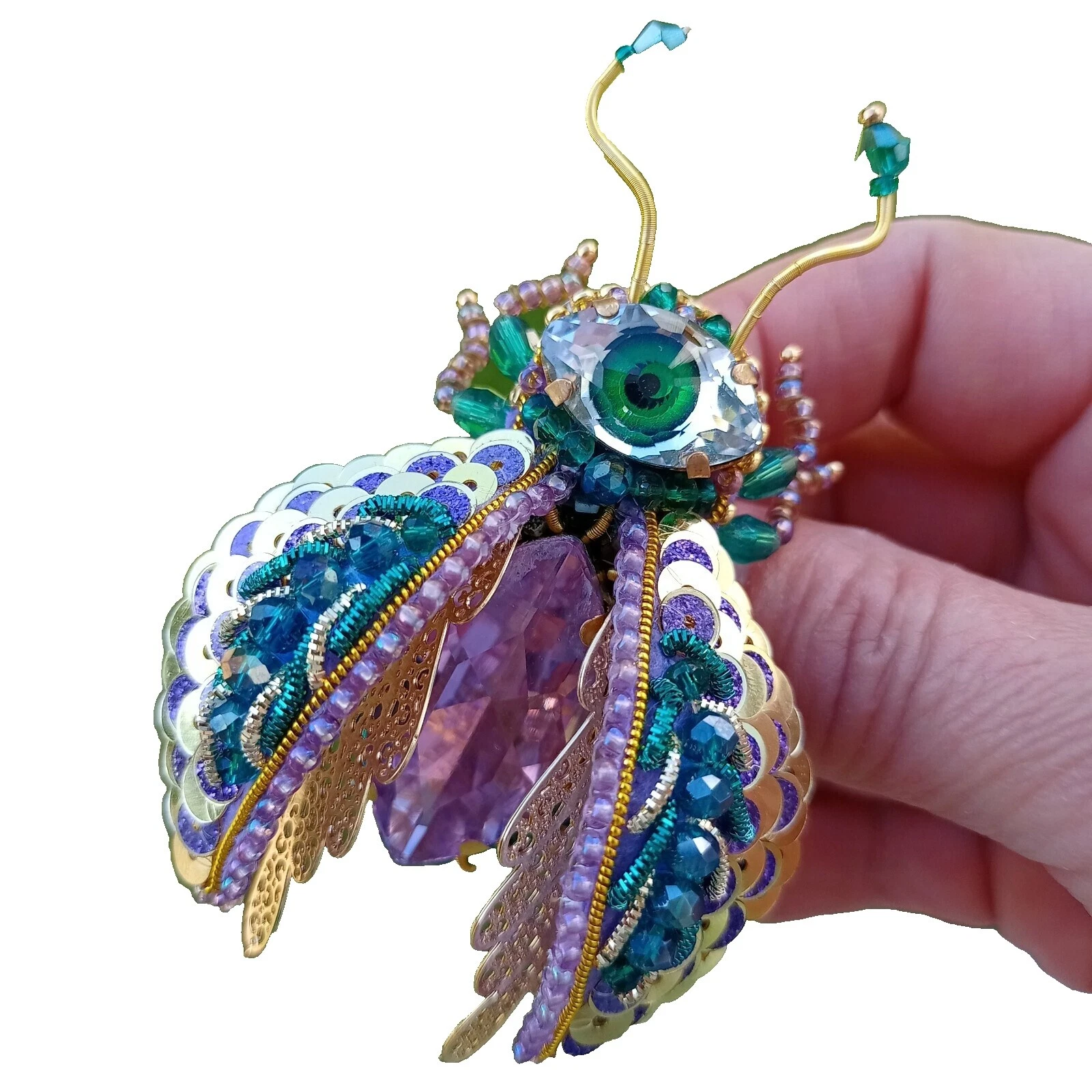 Leather Handcrafted Brooches & Pins