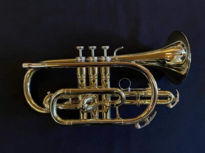 Kornett''KING Bb 605W Diplomat''einteil.Messingschallstück-Goldmessingmundrohr-NEU