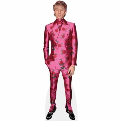 CELEBRITY CUTOUTS Machine Gun Kelly (Roses) Life Size Cutout