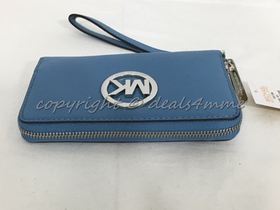 Michael Kors MK Fulton LG Multifunction Wallet Phone Case Clutch 